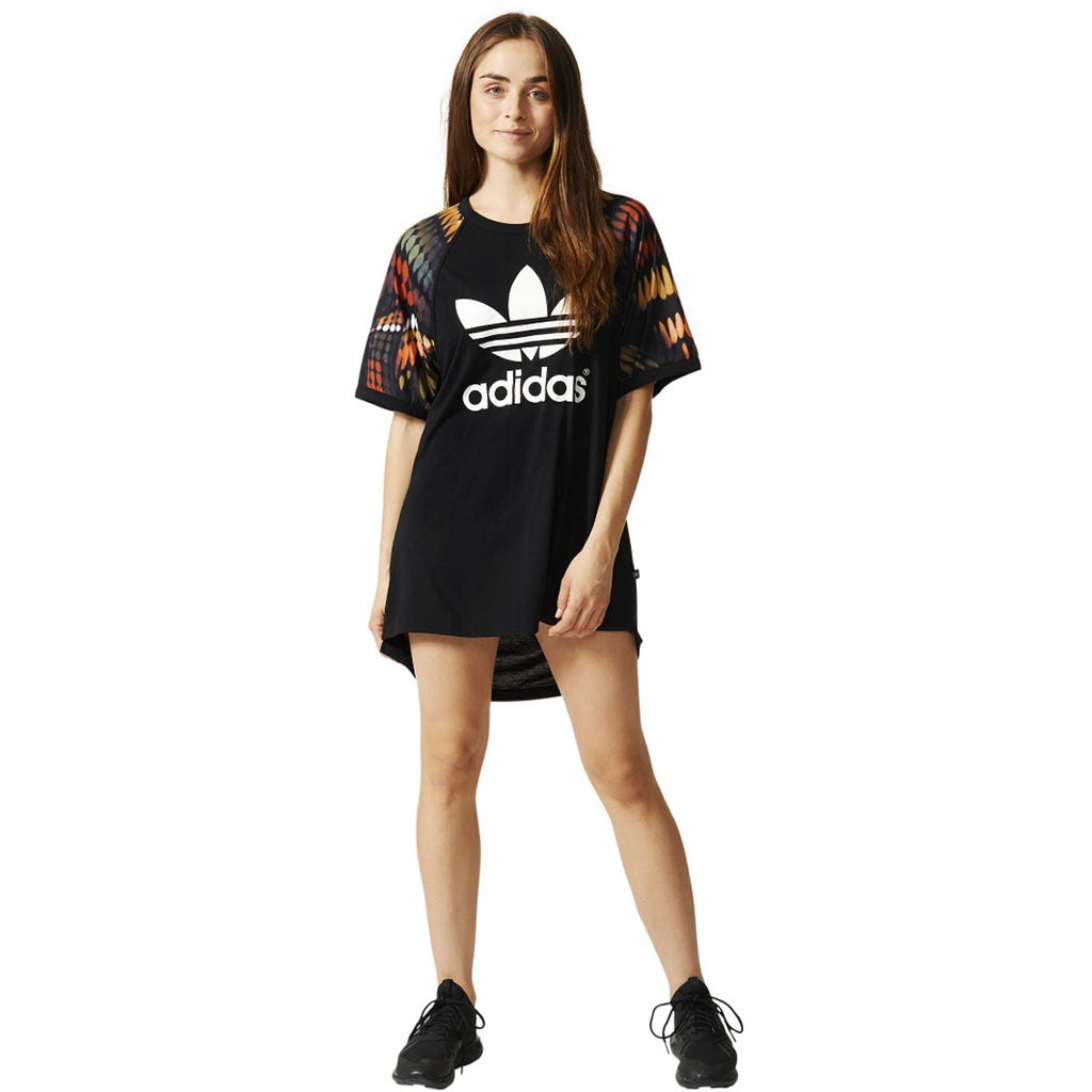 [AJ7300] Womens Adidas Originals x Rita Ora Cut Out Dress