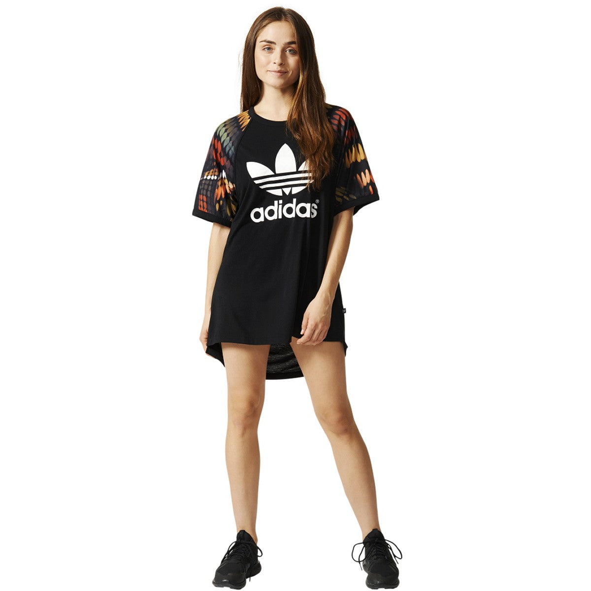 [AJ7300] Womens Adidas Originals x Rita Ora Cut Out Dress