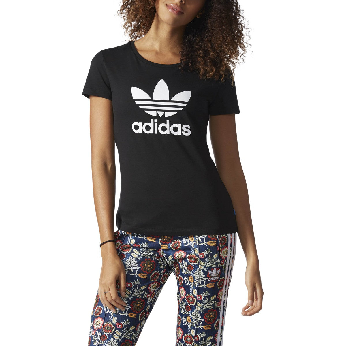 [AJ8084] Womens Adidas Originals Trefoil Tee