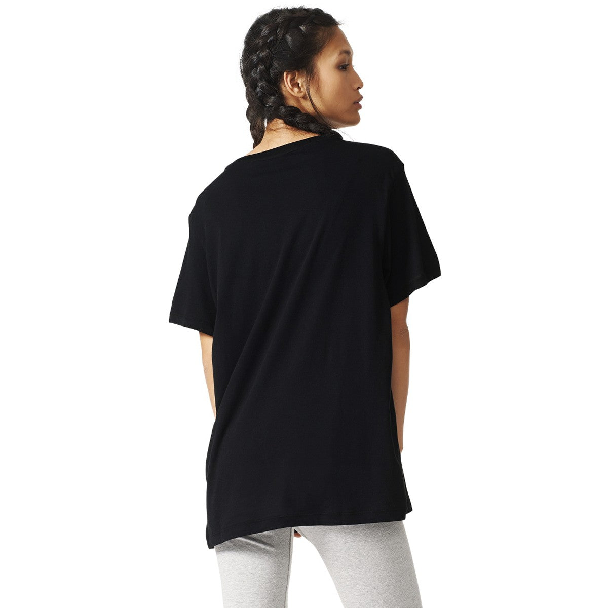 [AJ8351] Womens Adidas Boyfriend Trefoil Tee