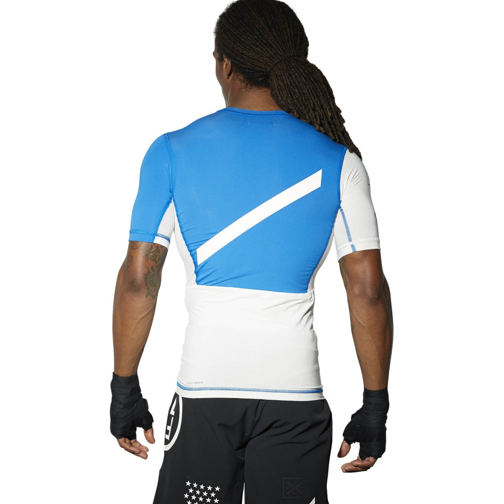 [AJ9078] Mens Reebok Train Like A Fighter Short Sleeve Compression Top