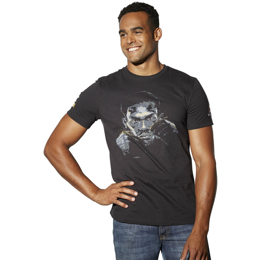 [U71355] Mens Reebok UFC Jon Jones Fighter Tee