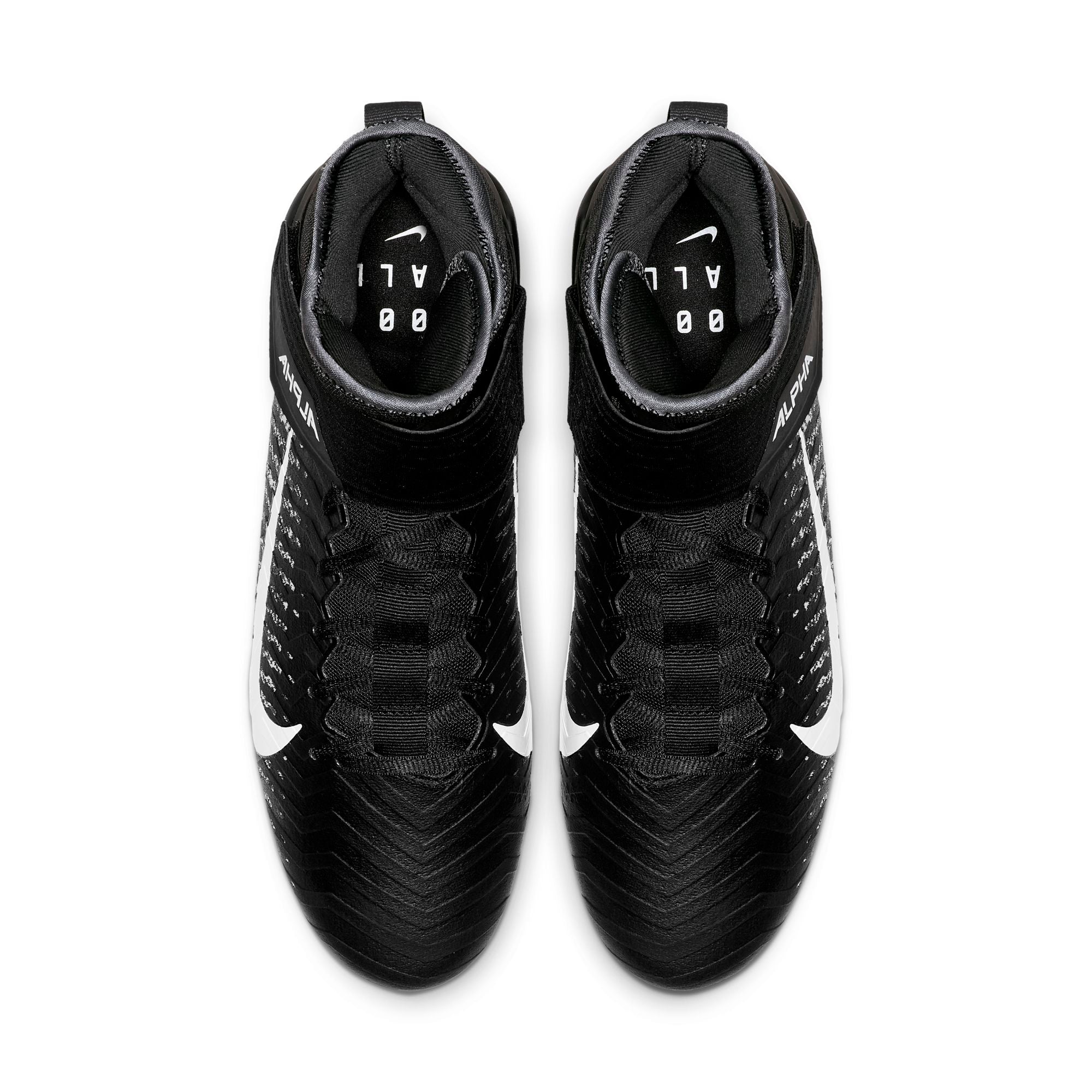 [AQ3209-002] Mens Nike ALPHA MENACE PRO 2 MID 'BLACK WHITE'