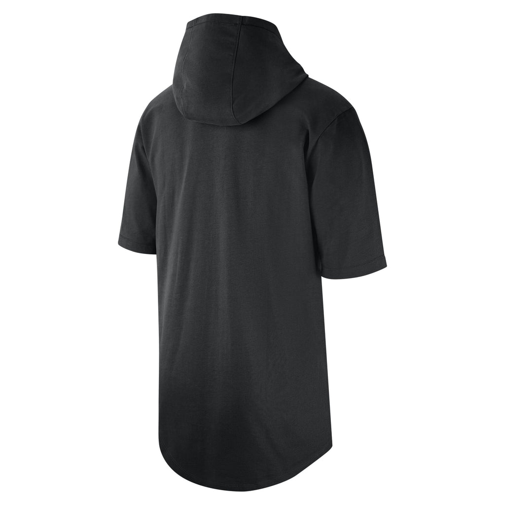 [AQ7007-010] Mens Nike NBA Golden State Warriors Hooded Logo T Shirt