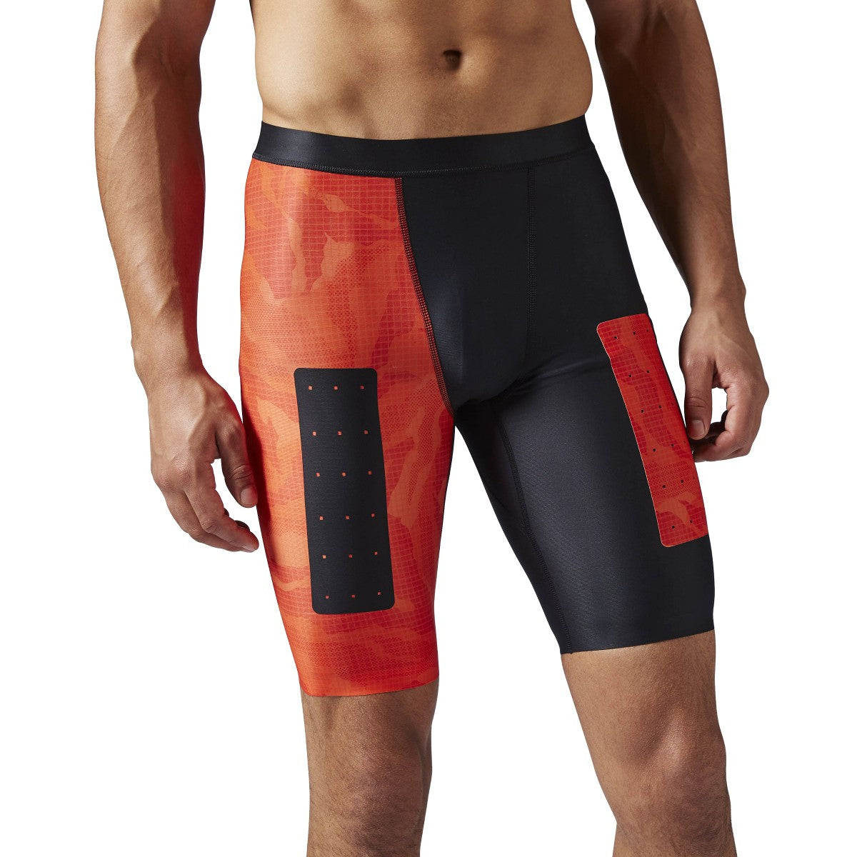 [AX8911] Mens Reebok RCF Compression Short AOP