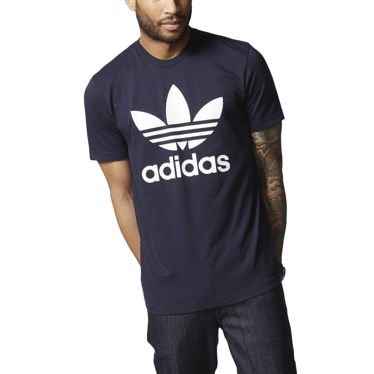 [AY7710] Mens Adidas Originals Trefoil Tee