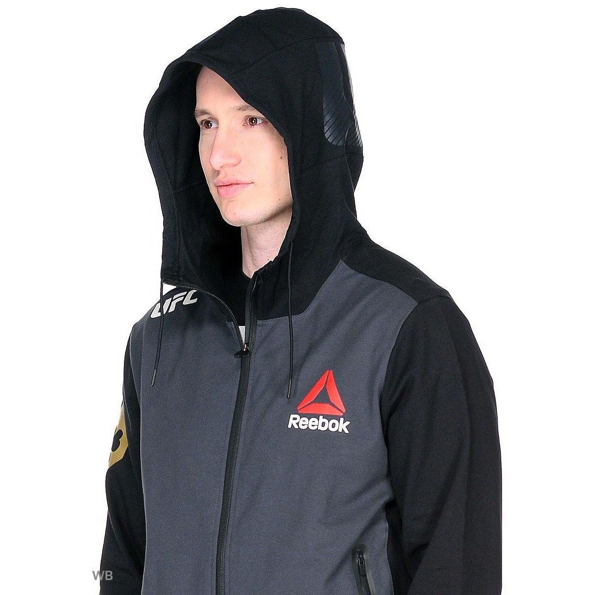 [AZ9107] Mens Reebok UFC Fighter Kit Conor McGregor Walkout Hoodie - sneakAR