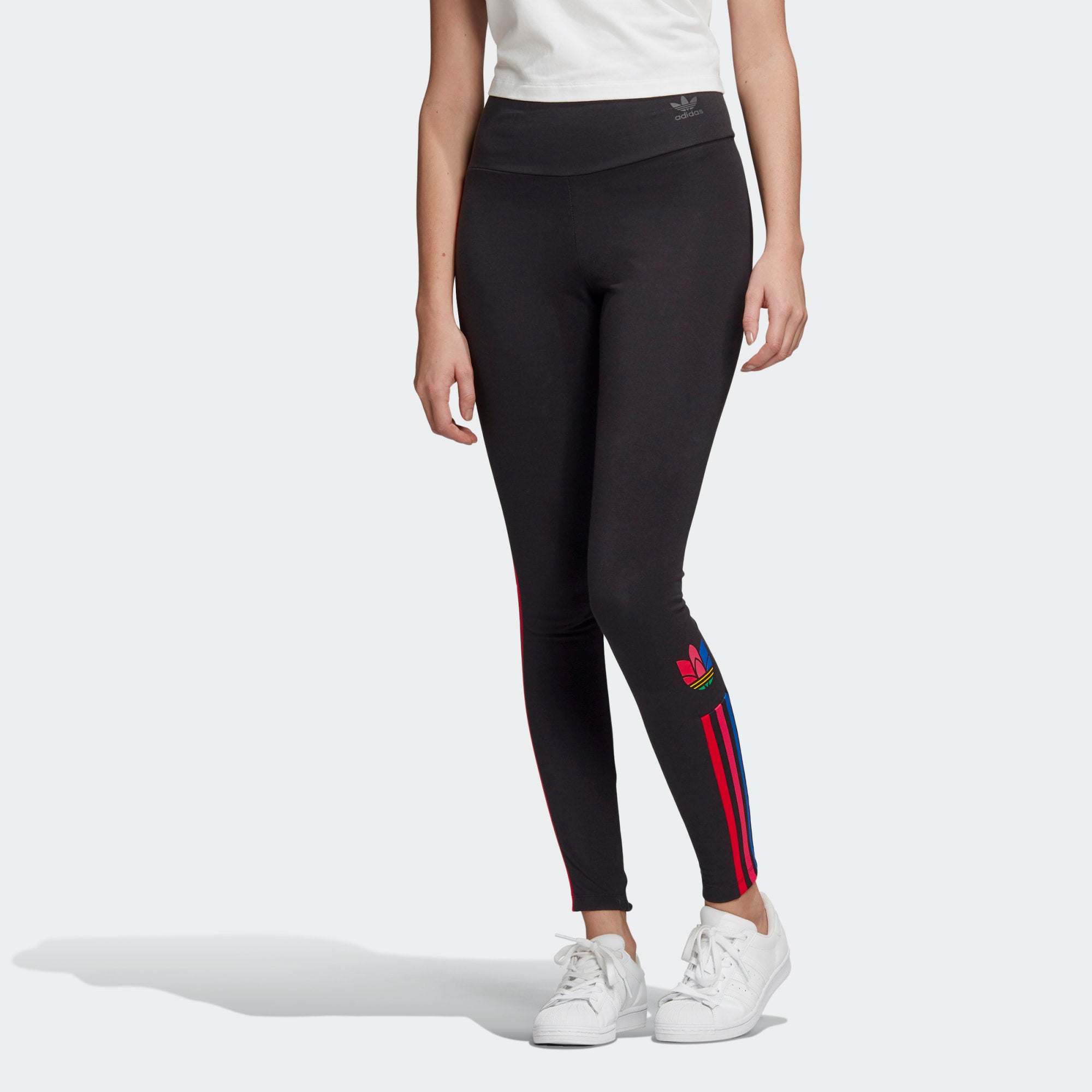 [GD2232] Womens Adidas Adicolor 3D Trefoil Tights