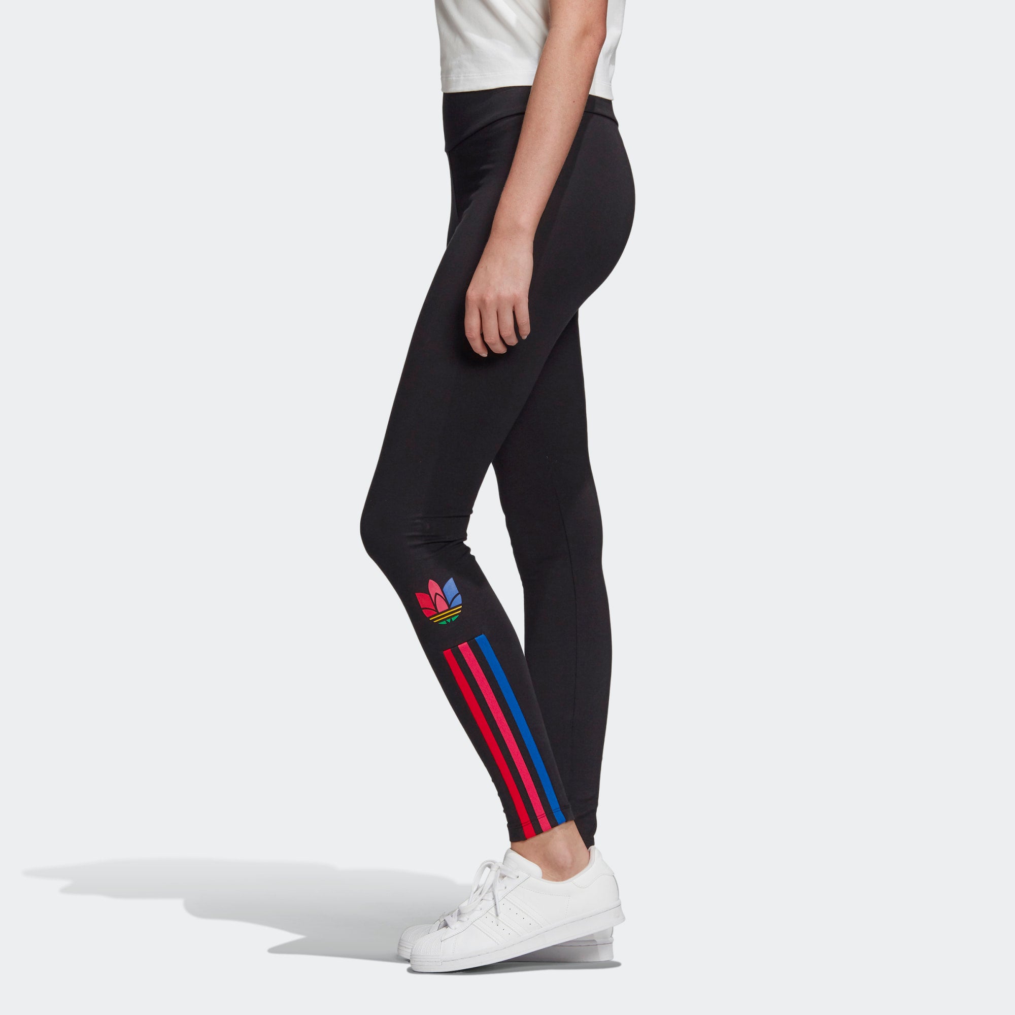 [GD2232] Womens Adidas Adicolor 3D Trefoil Tights