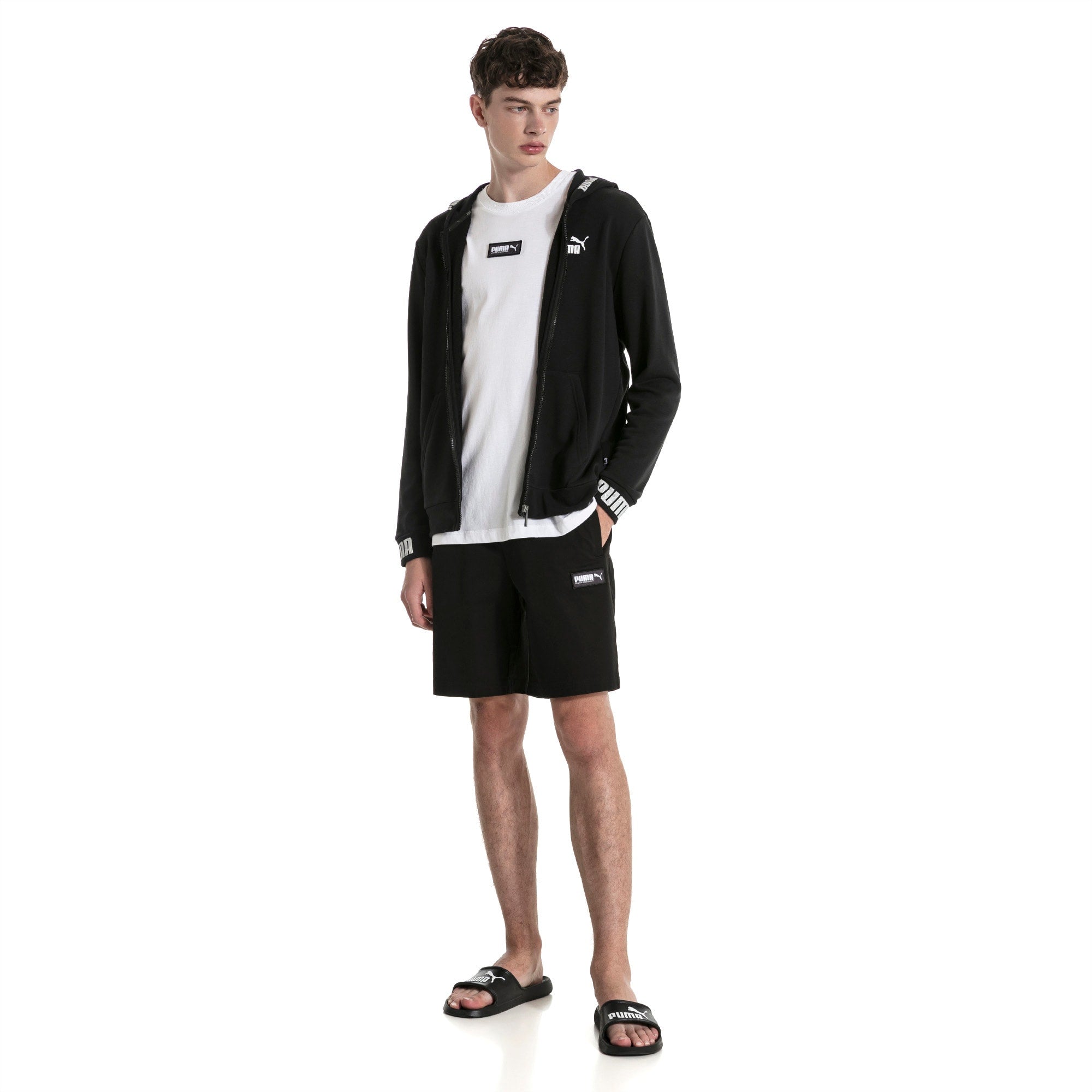 [854738-01] Mens Puma Amplified Hooded Jacket TR