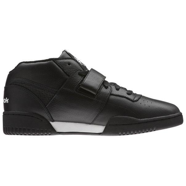 [CN3916] Mens Reebok Workout Clean Mid Strap MU - sneakAR