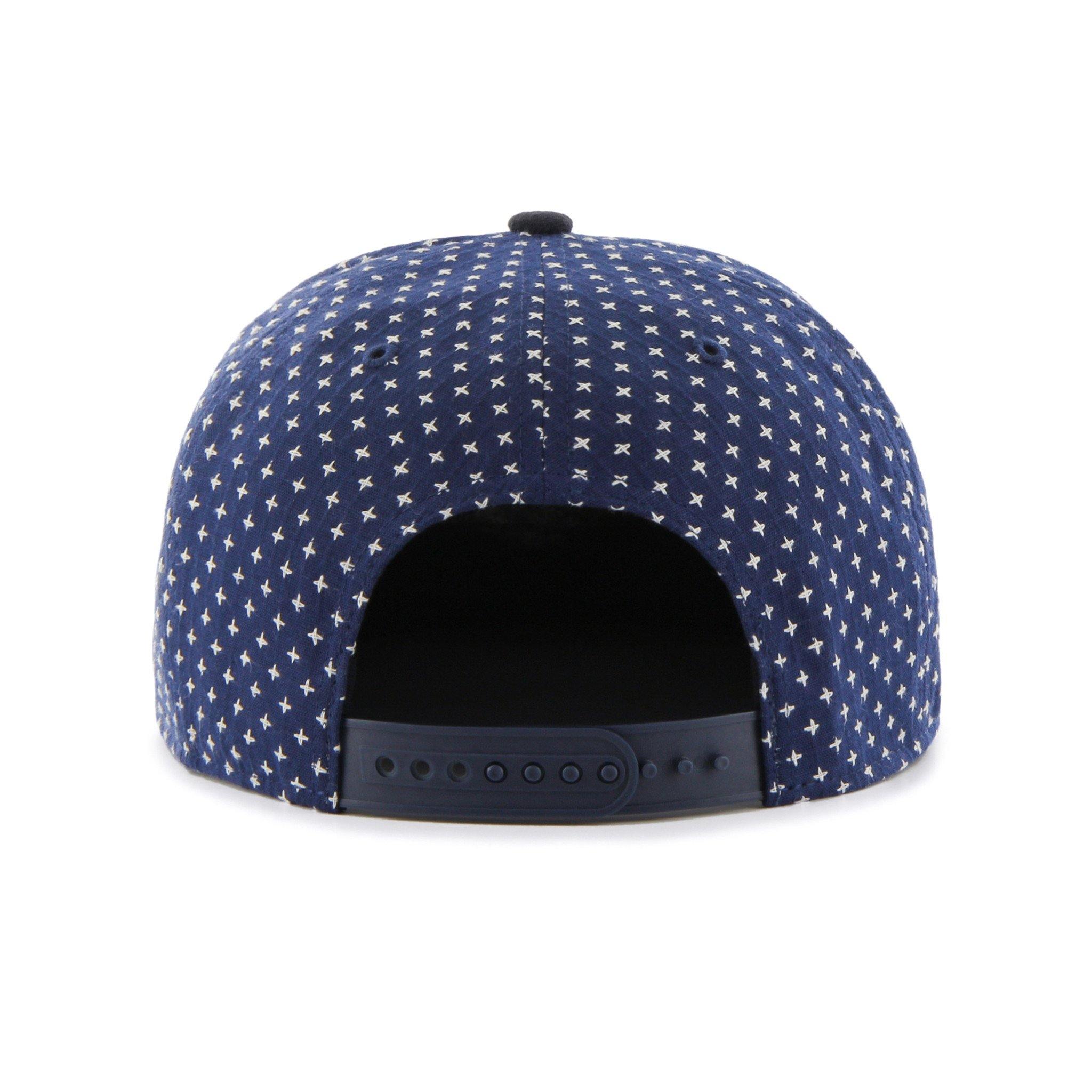 Mens 47 Brand Boston Red Sox Captain Snapback - Navy Blue - sneakAR