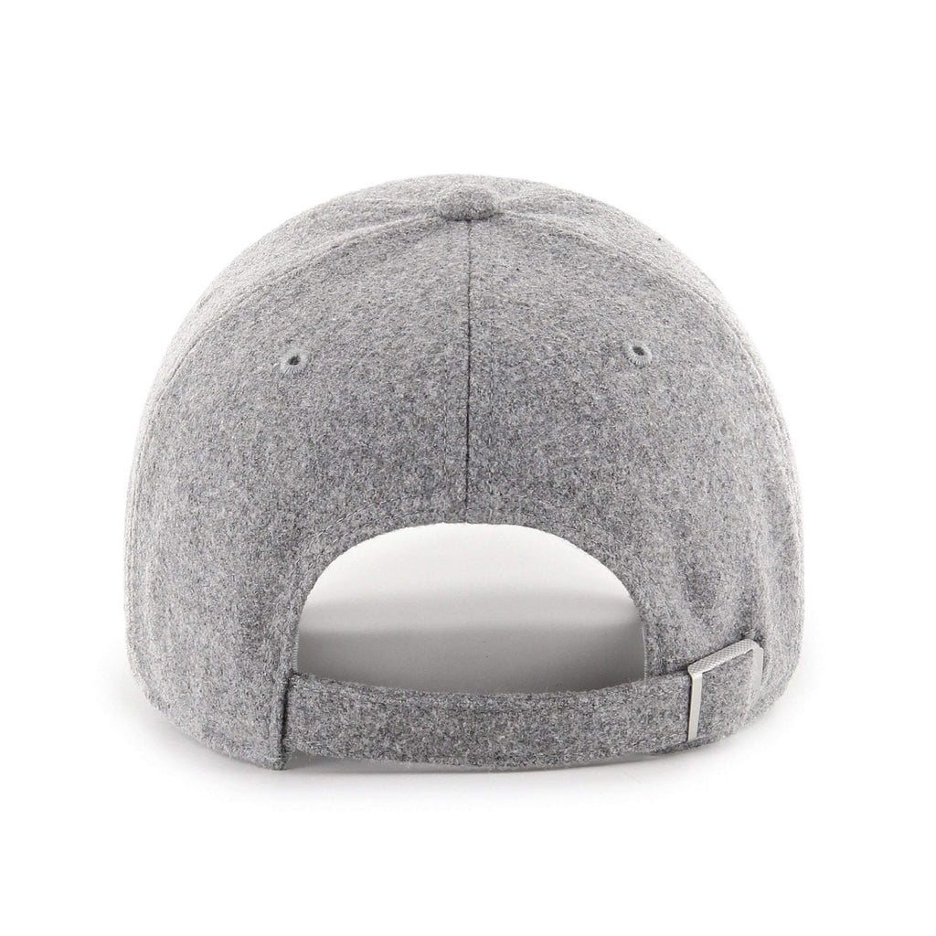 Mens 47 Brand NY Yankees Clean Up Strapback - Grey - sneakAR