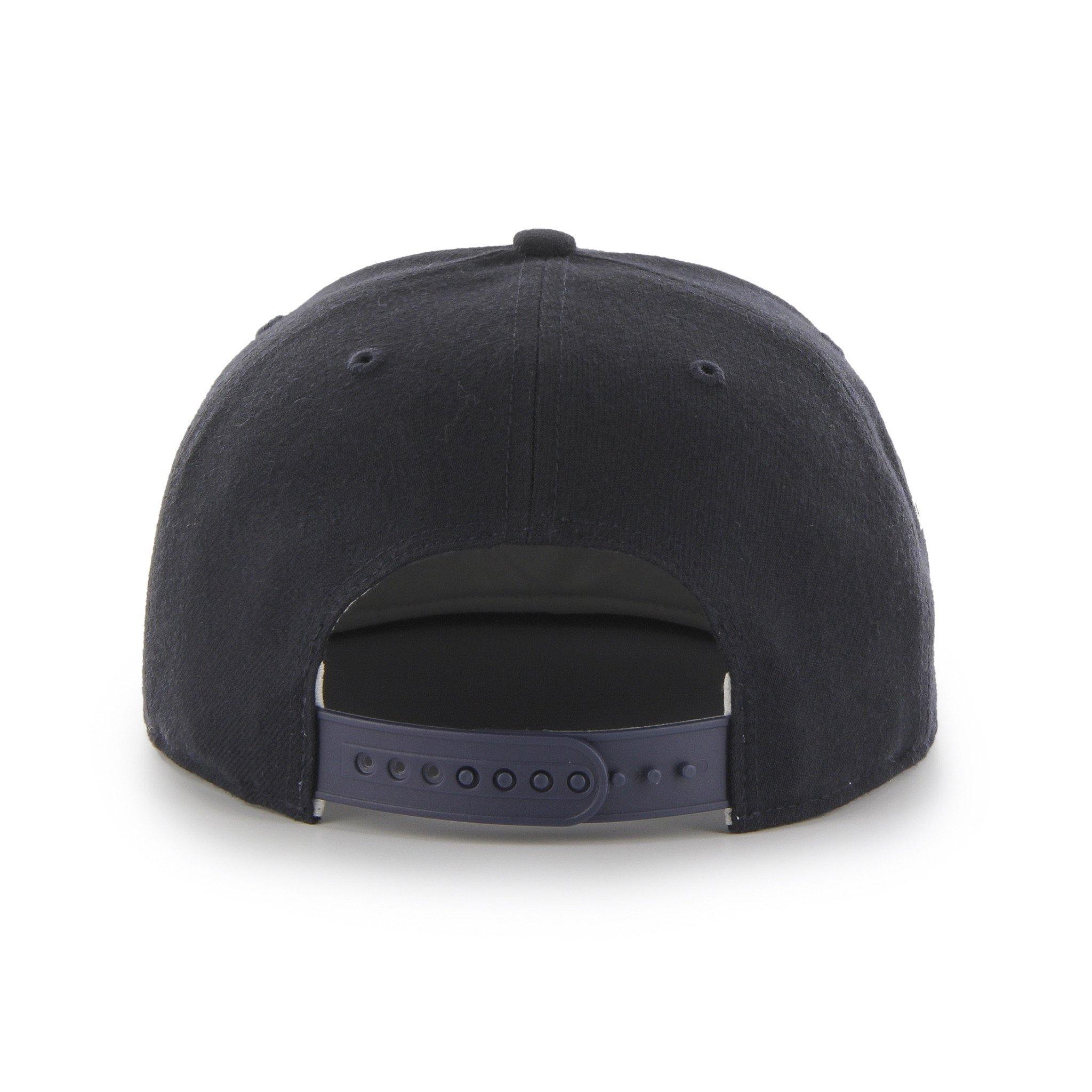 Mens 47 Brand Cleveland Indians Captain Snapback - Navy - sneakAR