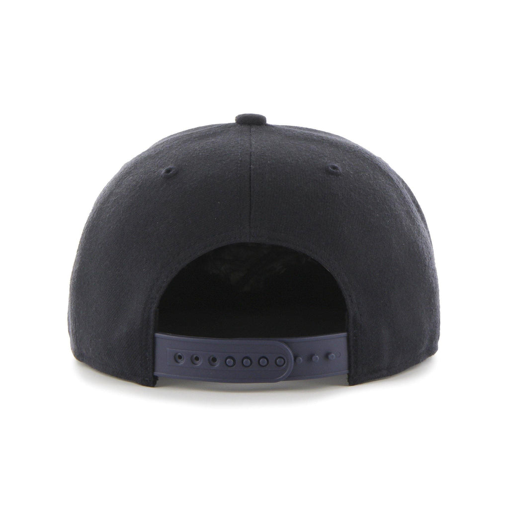 Mens 47 Brand Houston Astros Captain Snapback - Navy Blue - sneakAR