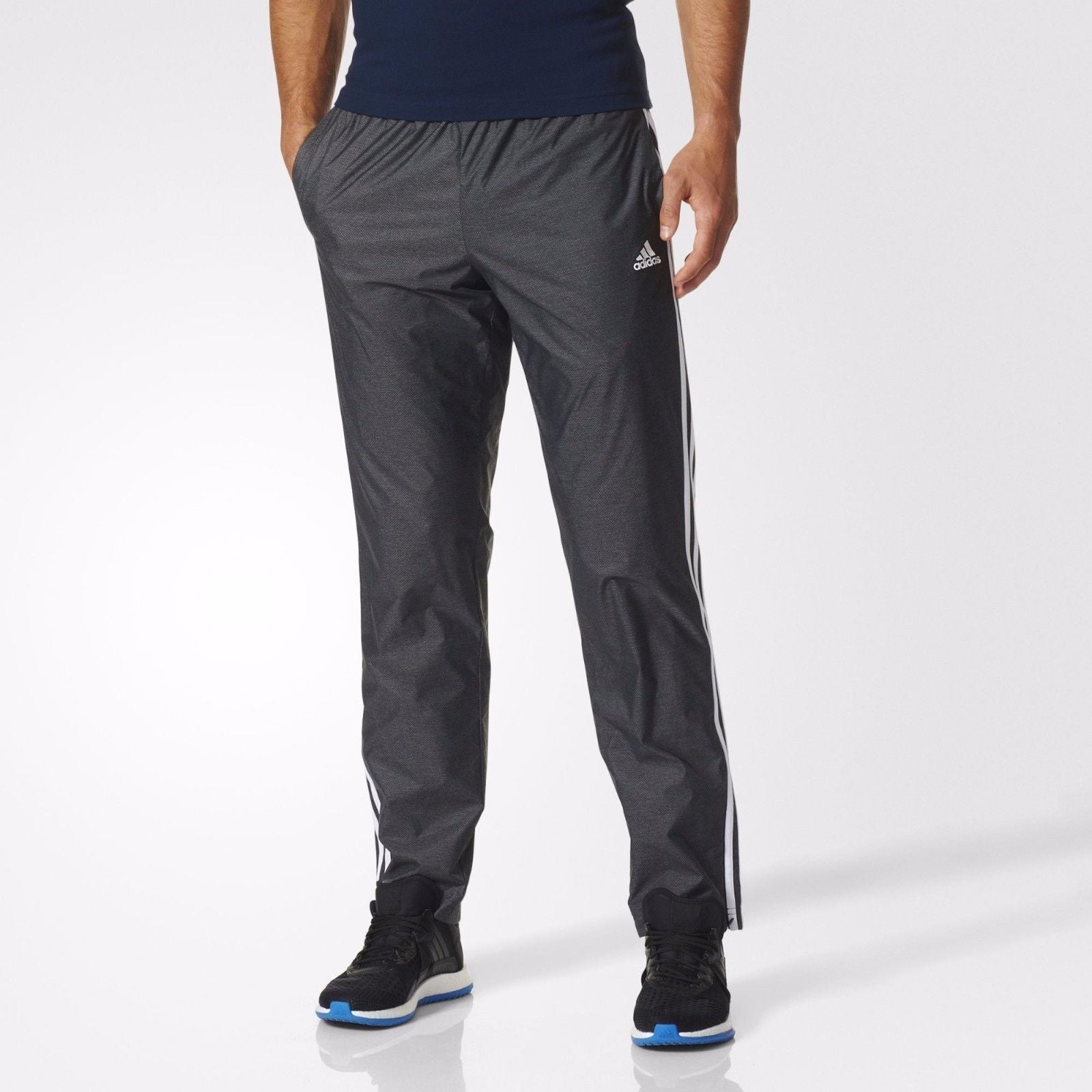 [B47227] Essentials 3 Stripe Woven Pant