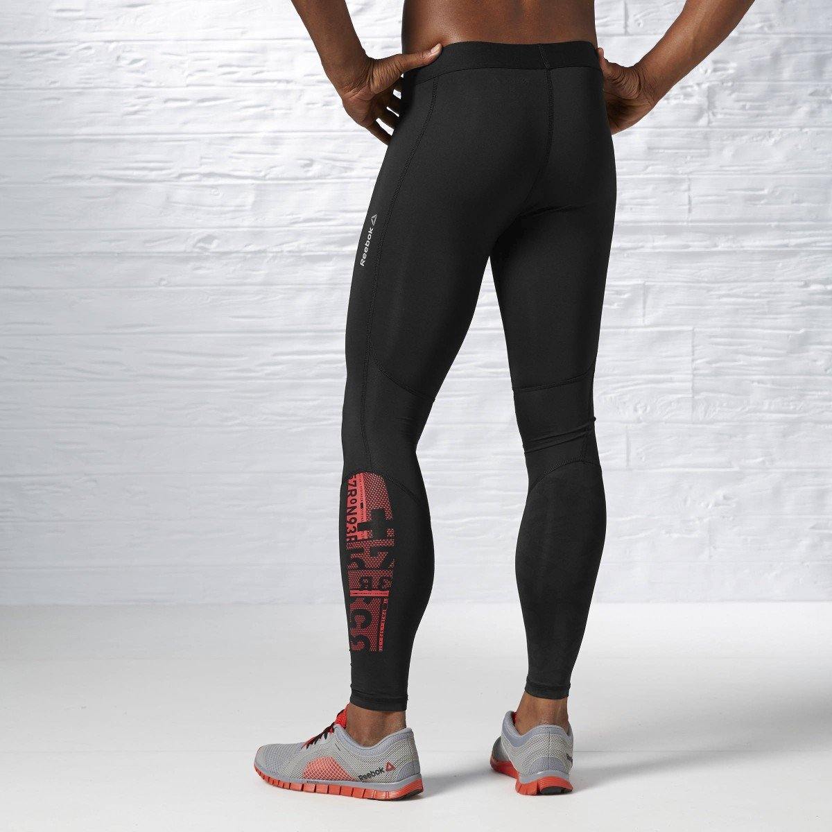 [B85201] Mens Reebok One Series Compression Tight - sneakAR