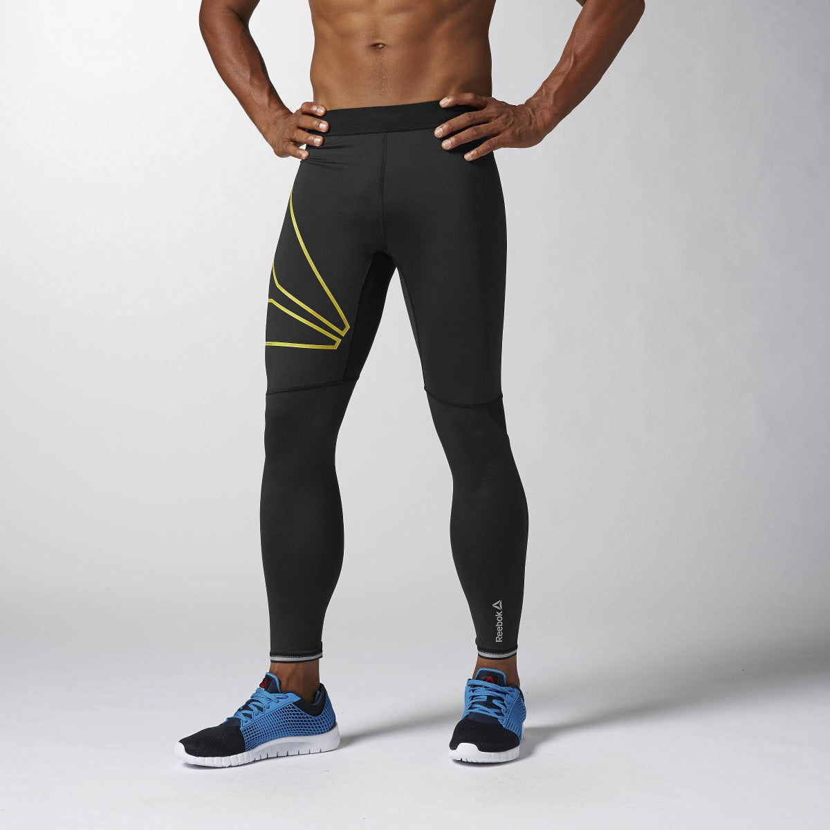 [B85431] Mens Reebok One Series Running Tights