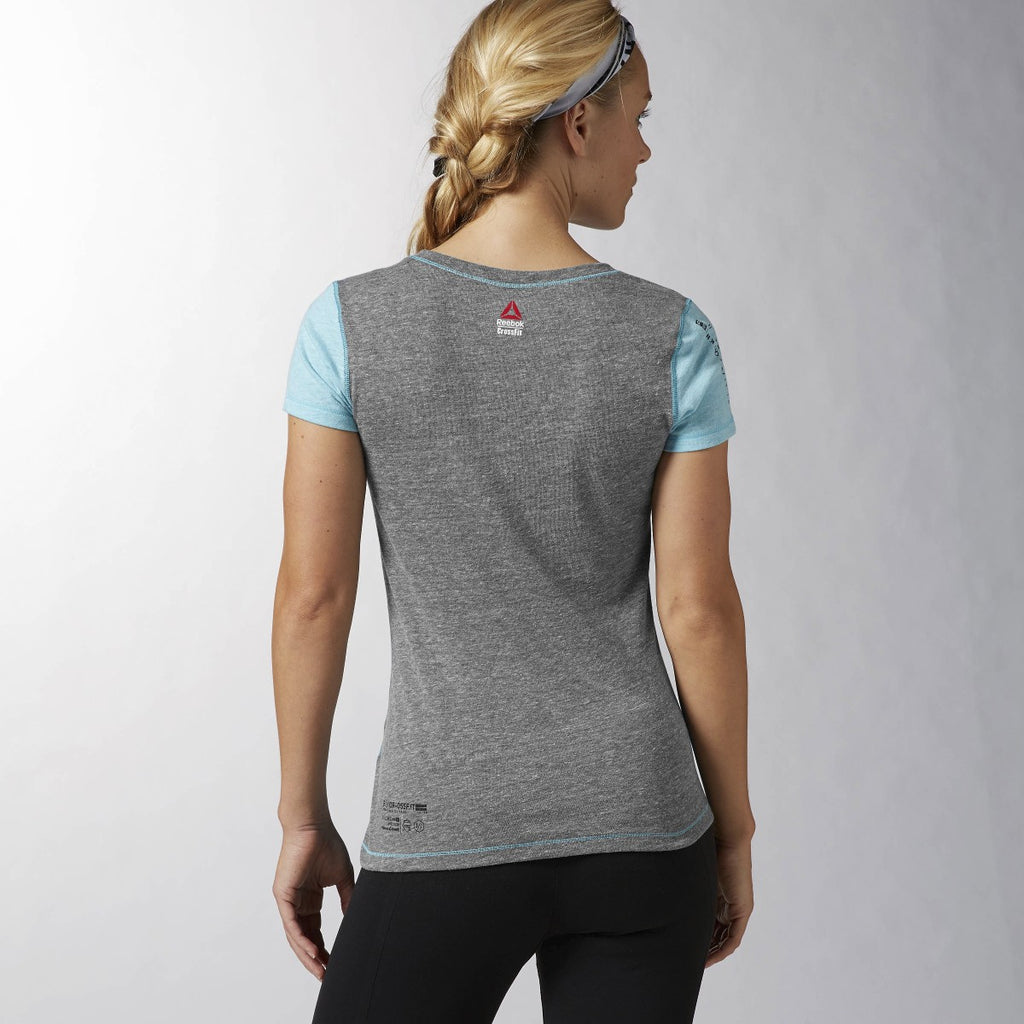 [B86793] Womens Reebok RCF Short Sleeve Crossfit Tee