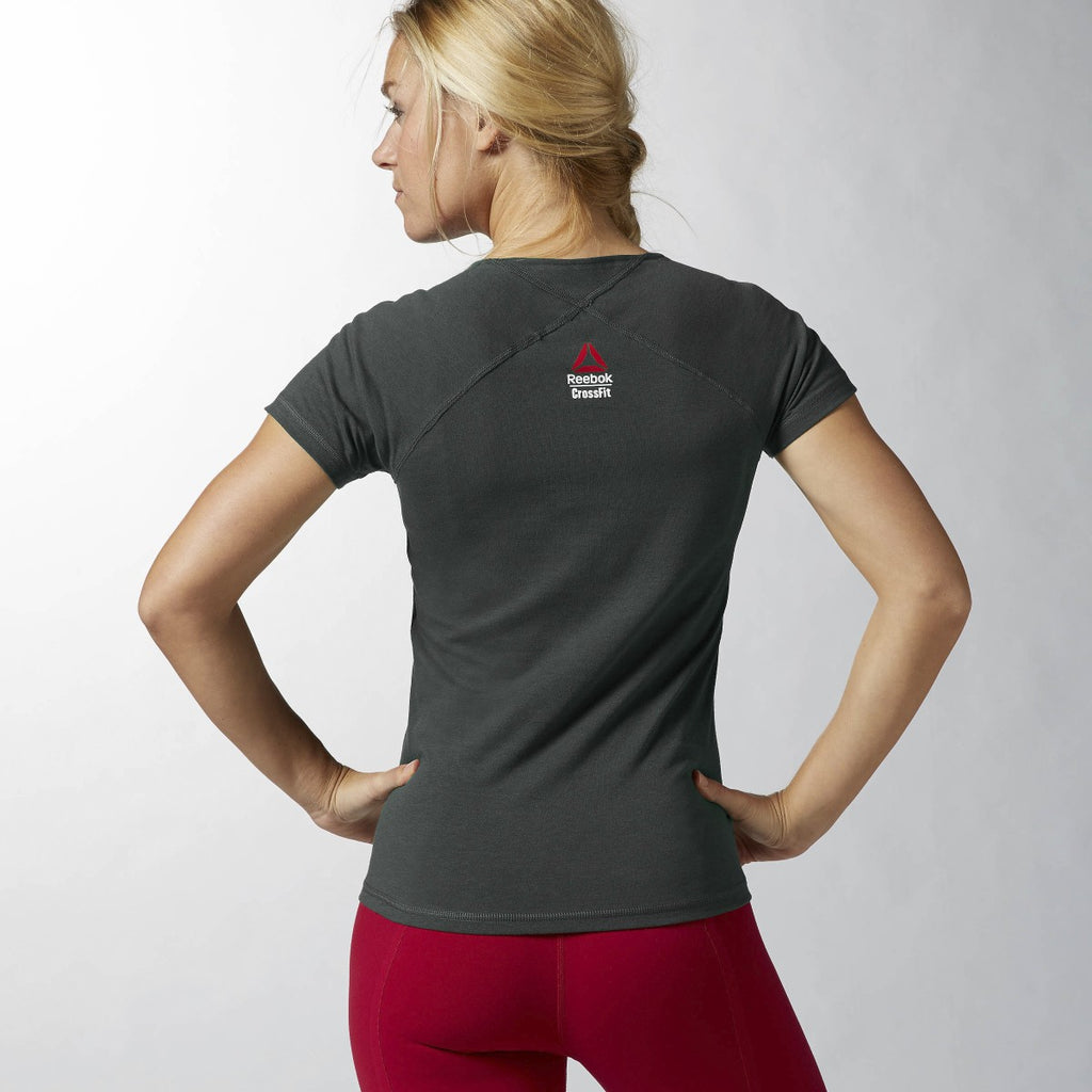 [B86895] Womens Reebok RCF Short Sleeve Crossfit Tee