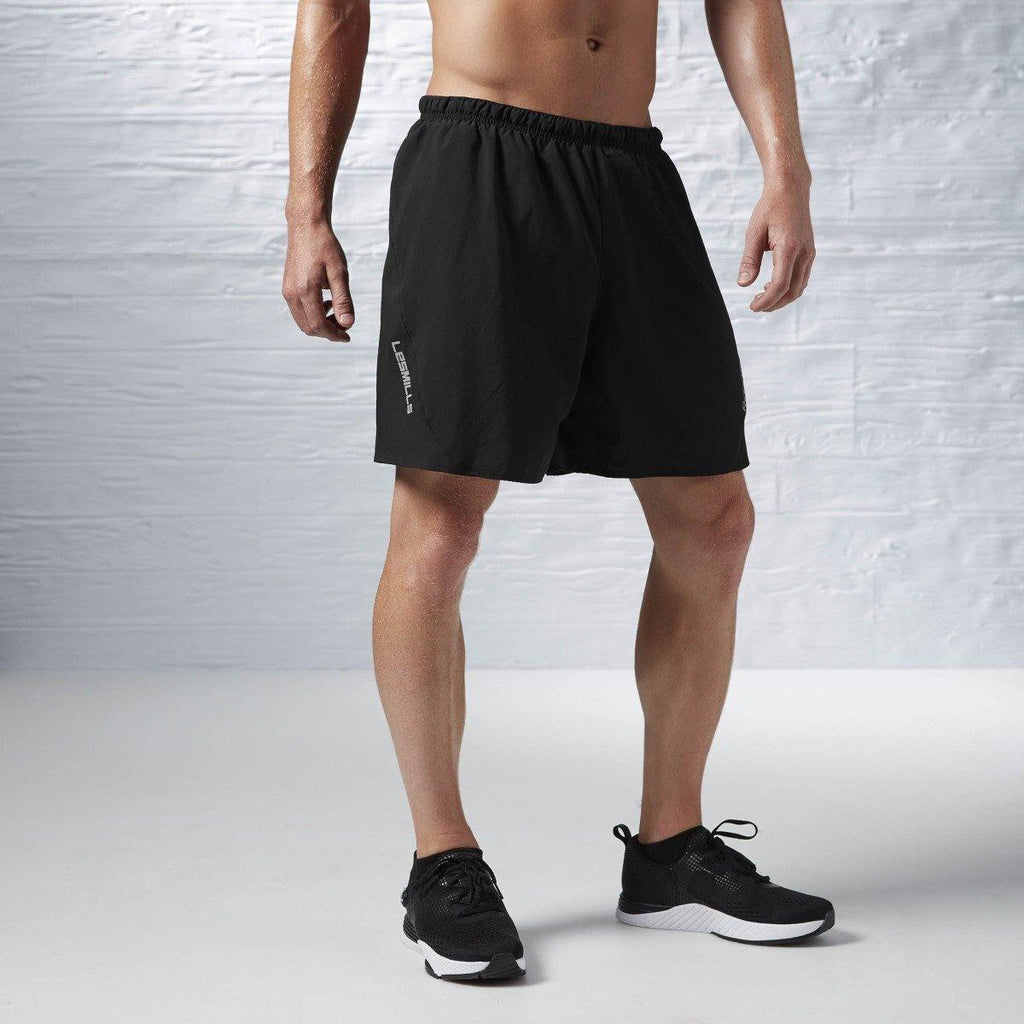 [B88233] Mens Reebok Les Mills 7" Short - sneakAR