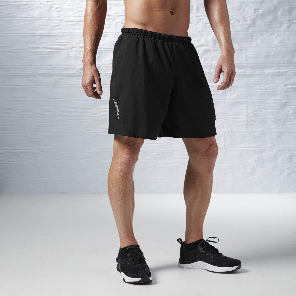 [B88233] Mens Reebok Les Mills 7" Short - sneakAR