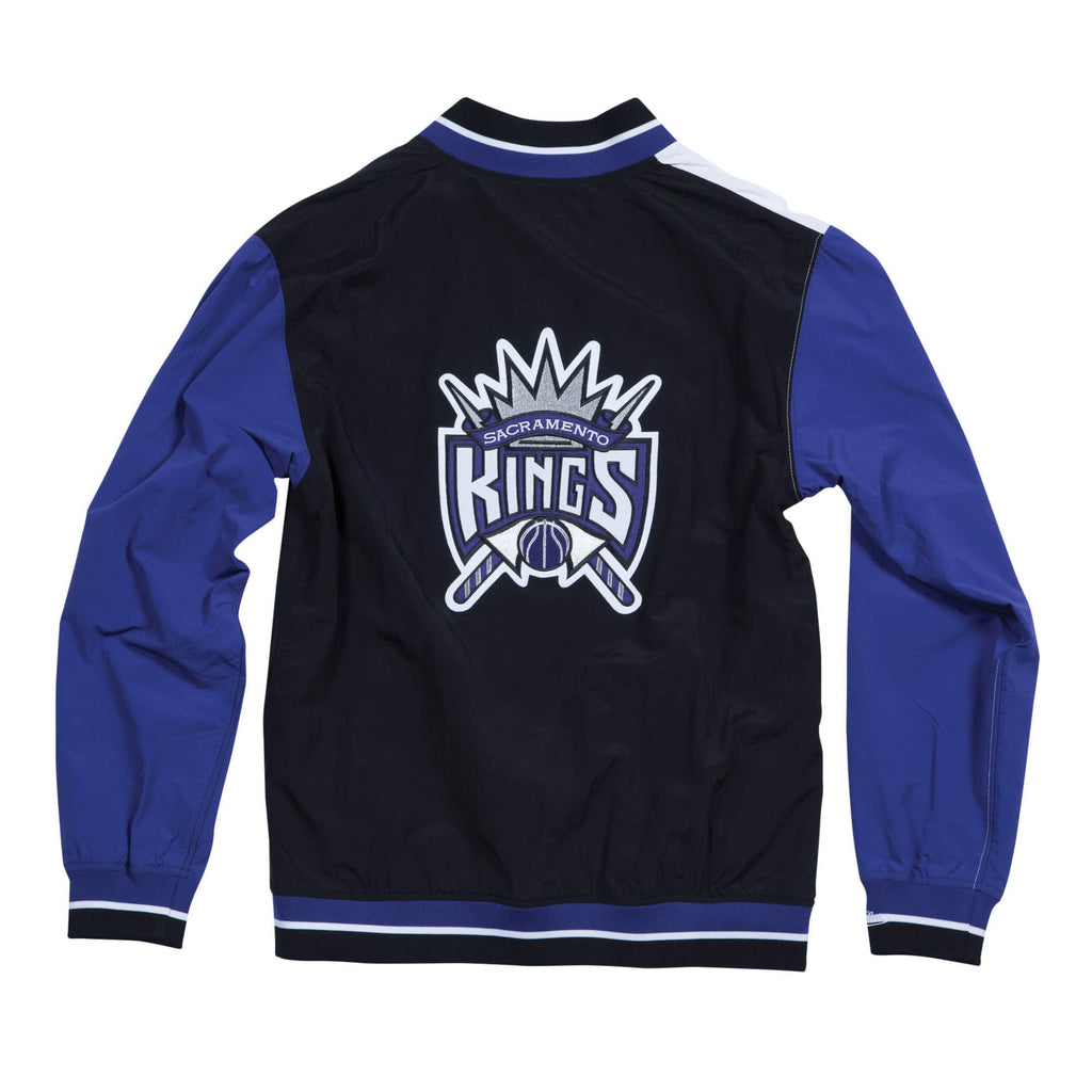 MITCHELL & NESS NBA AUTHENTIC WARM UP JACKET KINGS