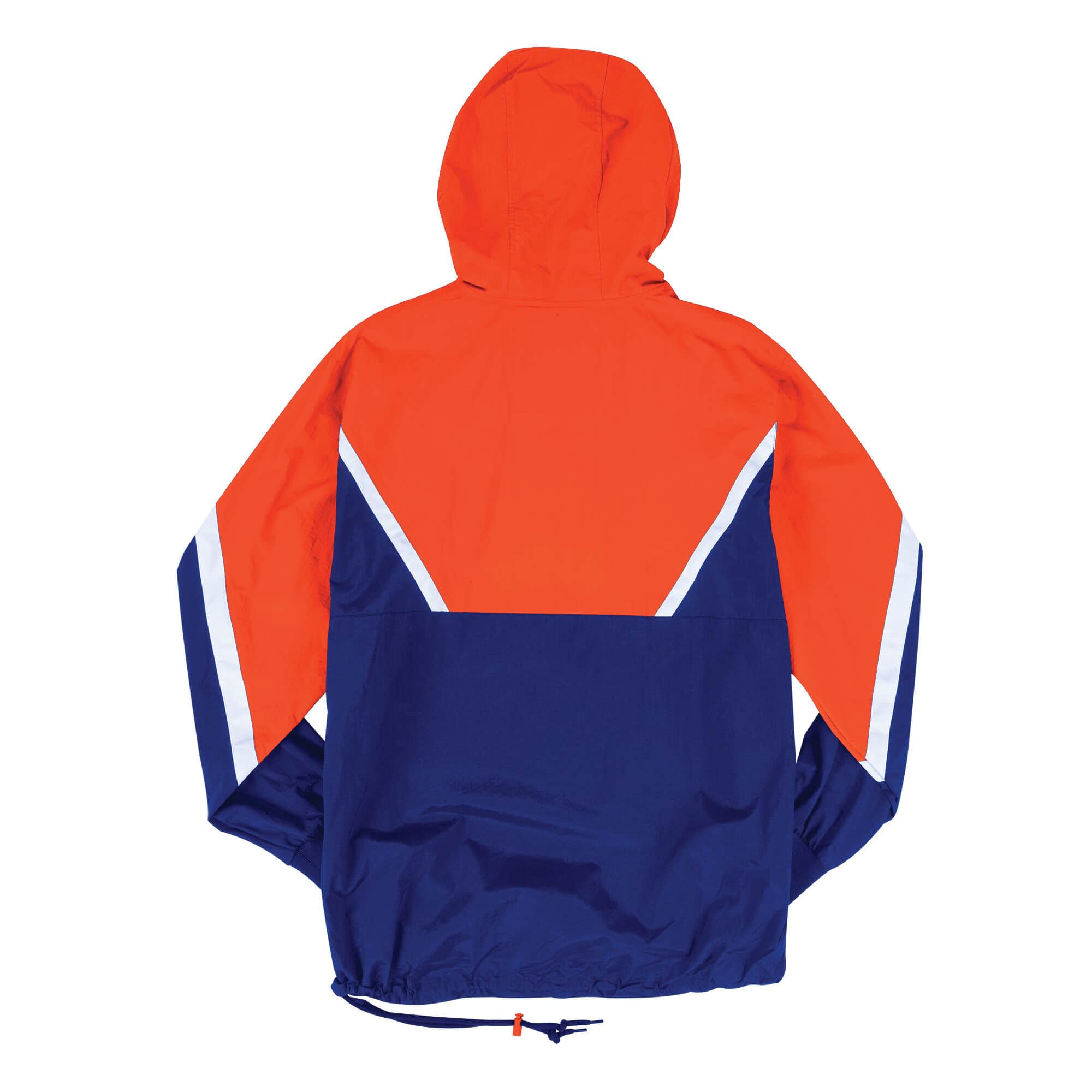 Mens Mitchell & Ness NBA Half Zip Anorak Jacket NY Knicks