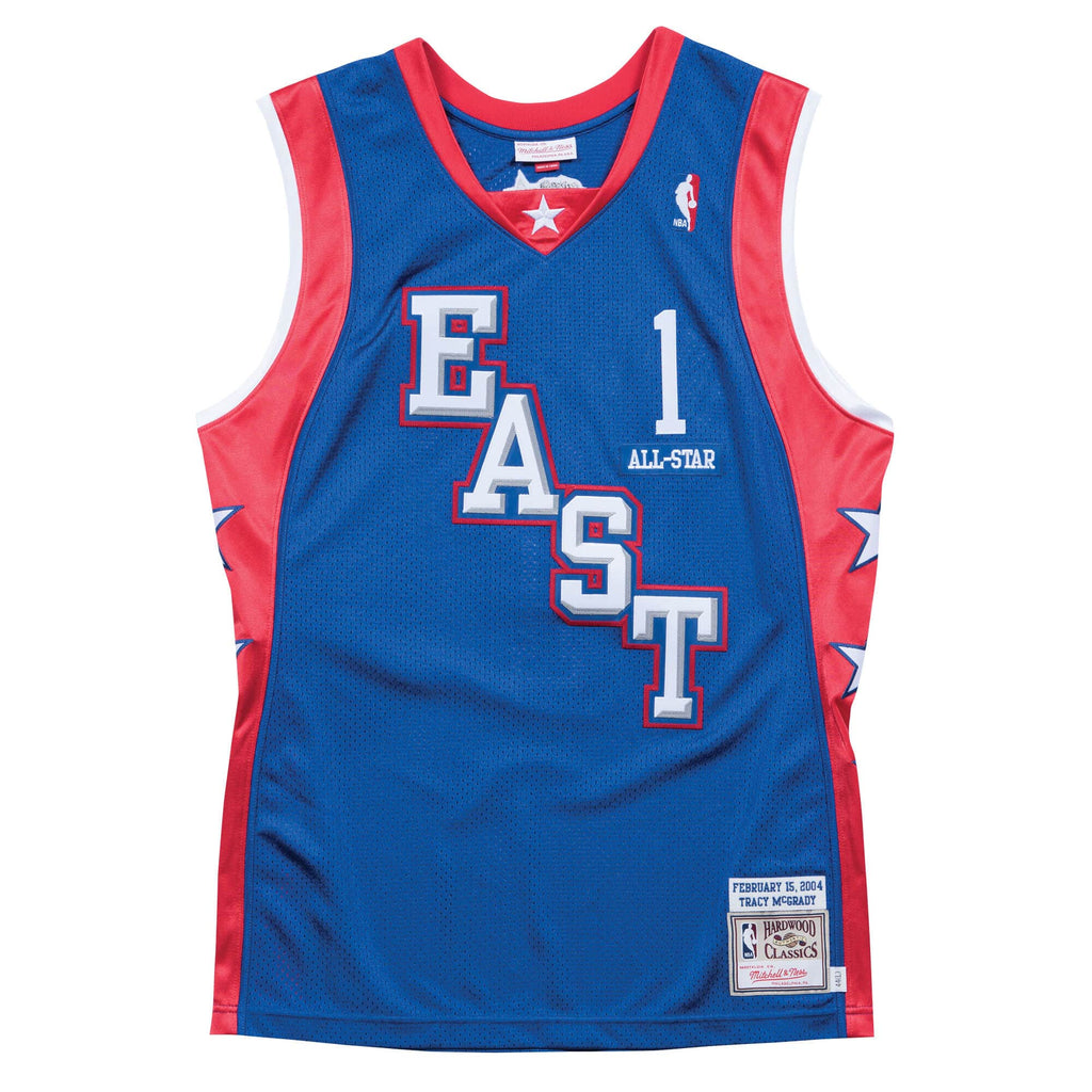 Mens Mitchell & Ness NBA All Star East Authentic Jersey 2004 All-Star Mcgrady #1