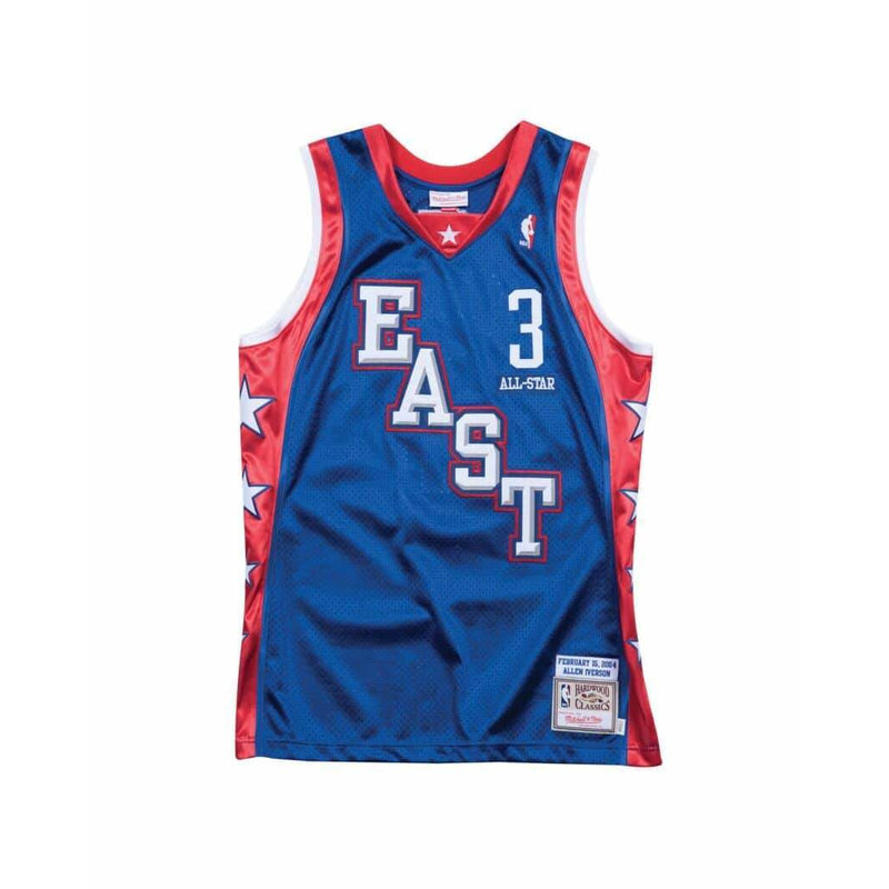 [BA64J4-ASE-B-BZQ] Mens Mitchell & Ness NBA Allen Iverson 2004 All Star East Authentic Jersey