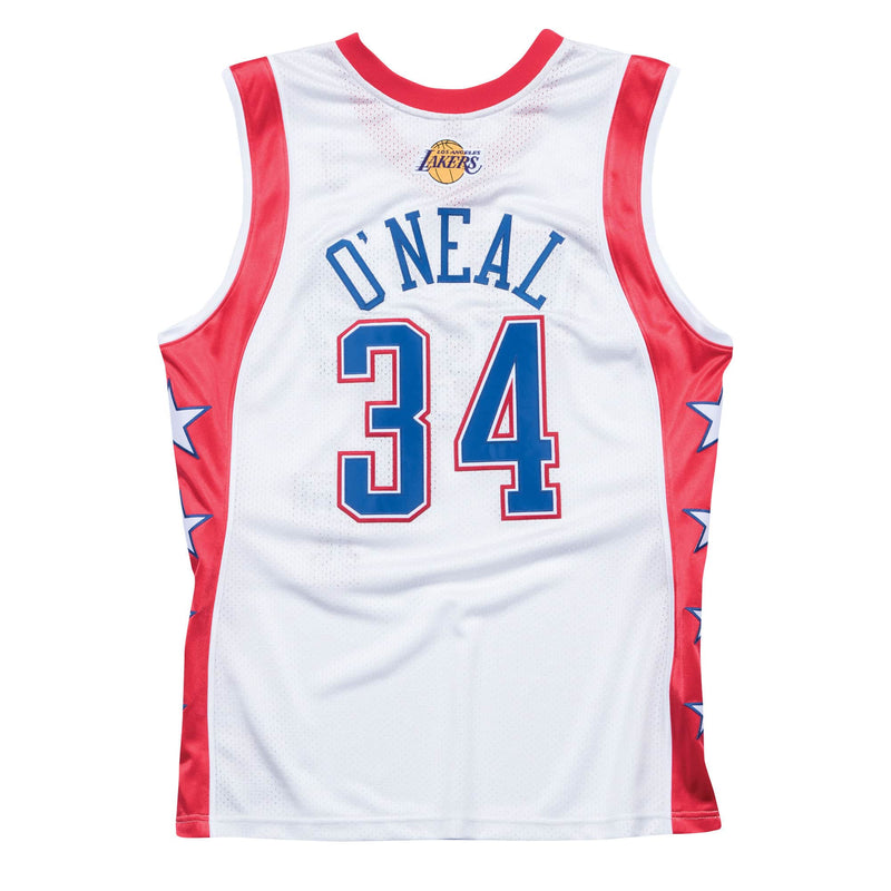 Mens Mitchell & Ness NBA West Authentic Jersey 2004 All-Star Shaquille O'Neal