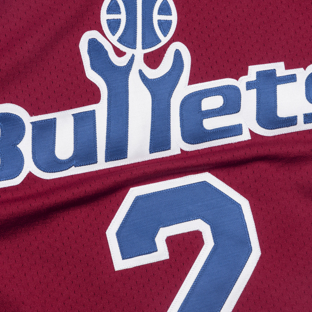 [BA64V1-WBU-R-CAY] Mens Mitchell & Ness NBA Chris Webber 1994-95 Washington Bullets Road Authentic Jersey