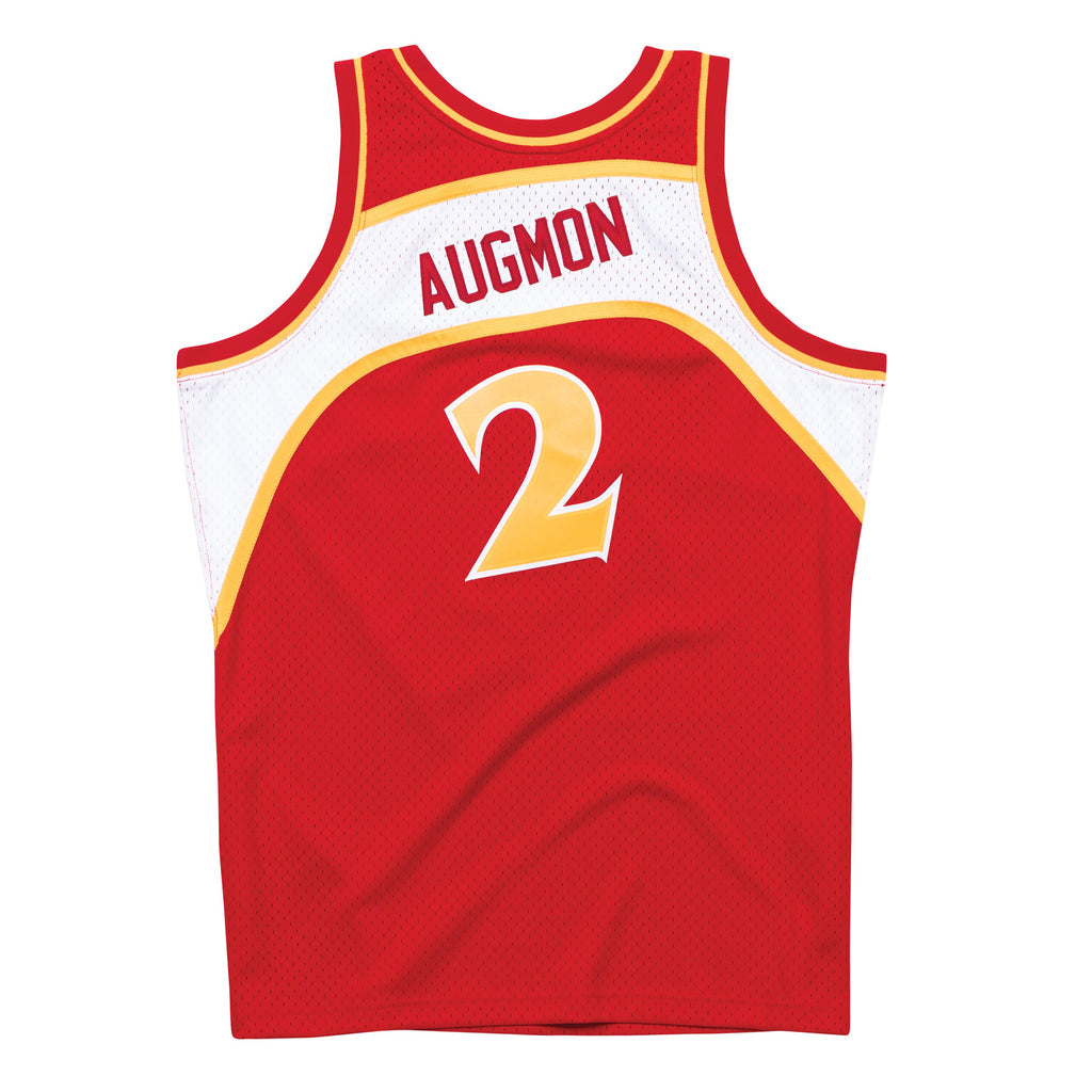 [BA81MB-AHA-R-NHO] Mens Mitchell & Ness NBA Road Swingman Jersey 1991 Hawks Stacey Augmon