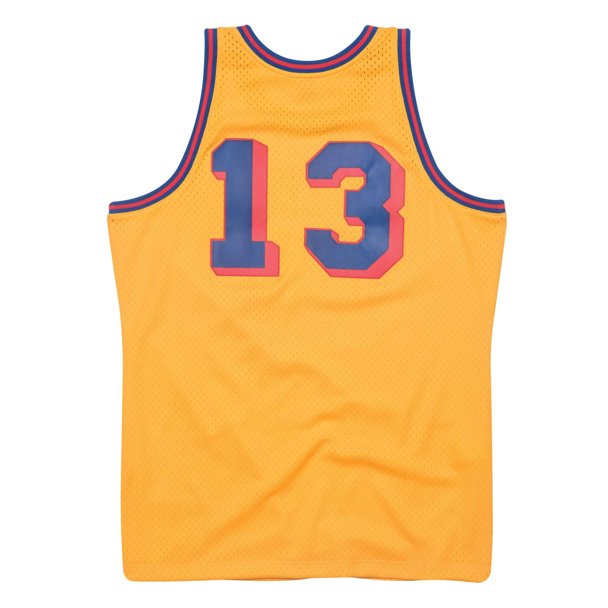 [BA84V9-SFW-D-CB6] Mens Mitchell & Ness NBA Swingman Jersey Warriors Wilt Chamberlain