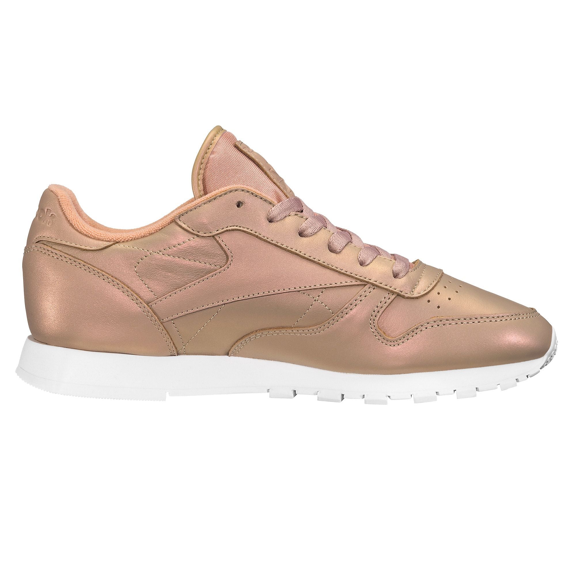 [BD4308] Womens Reebok Classic Leather Pearlized