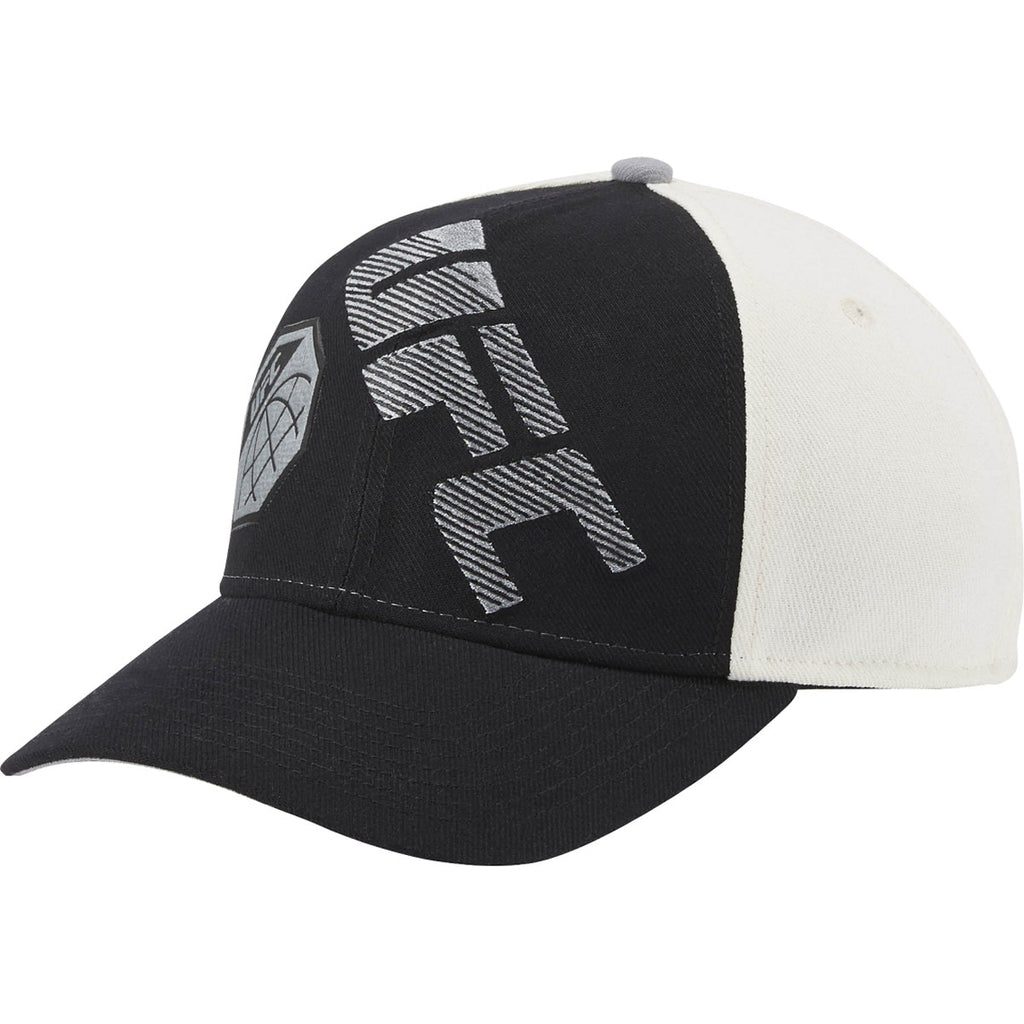 [M737Z] UFC Structured Flex Hat - Black | Cream | Silver
