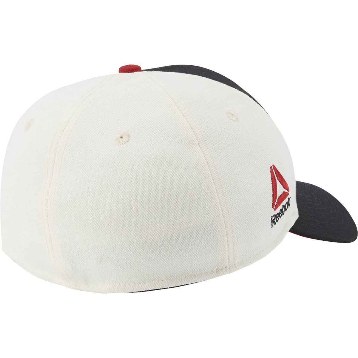 [M757Z] UFC Structured Flex Hat - Black | Cream | Red