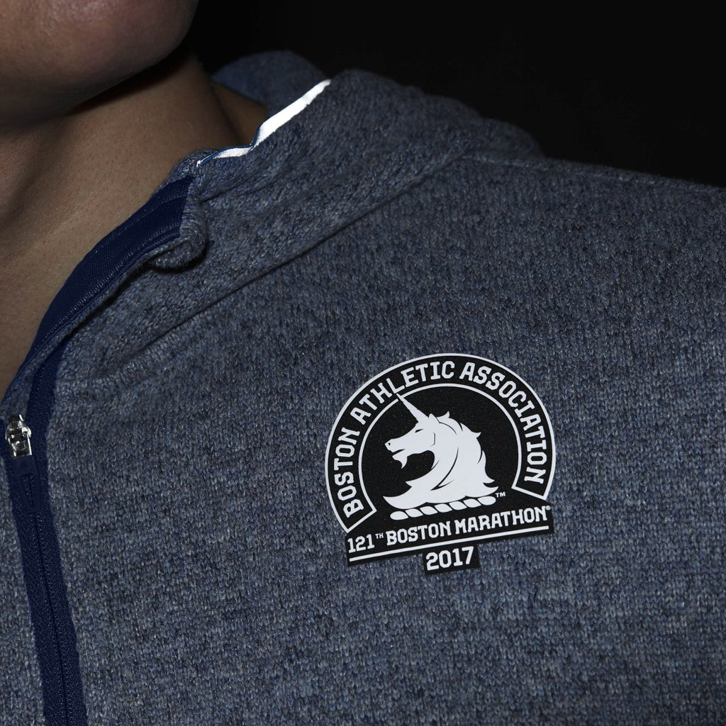 [BJ9218] Mens Adidas Ultra Knit Boston Marathon Jacket