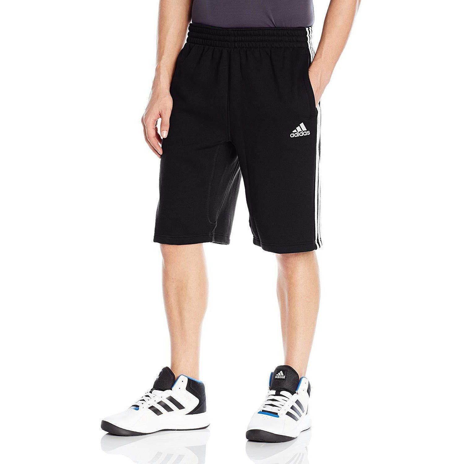 [BJ9312] Slim 3 Stripe Short