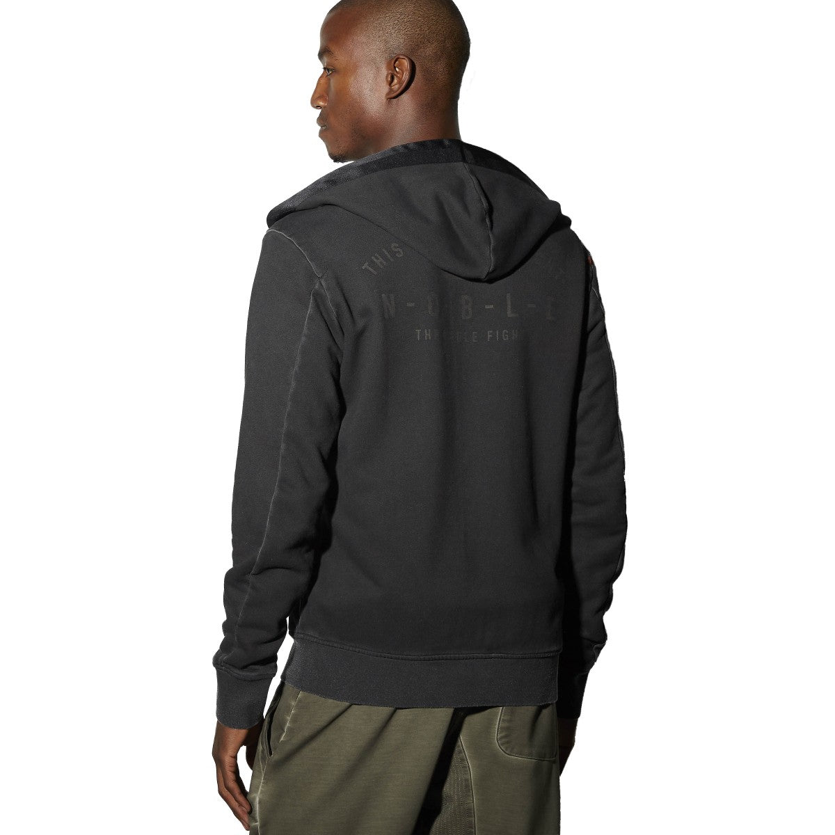 [BK1997] Mens Reebok Noble Fight Full-Zip Hood