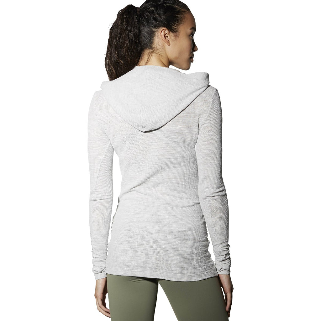[BK3909] Womens Reebok Noble Fight Long Sleeve Waffle Hoodie