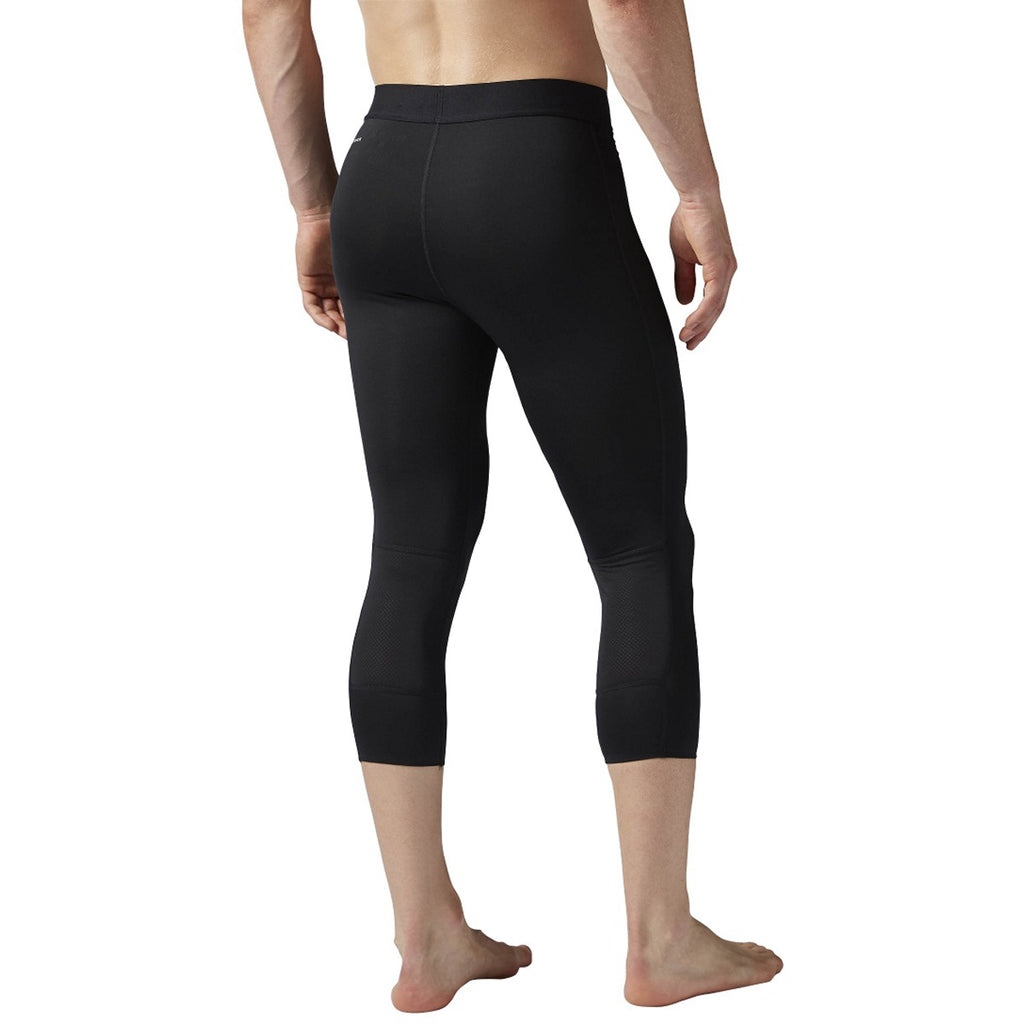 [BK3976] Mens Reebok Solid 3/4 Compression Tights