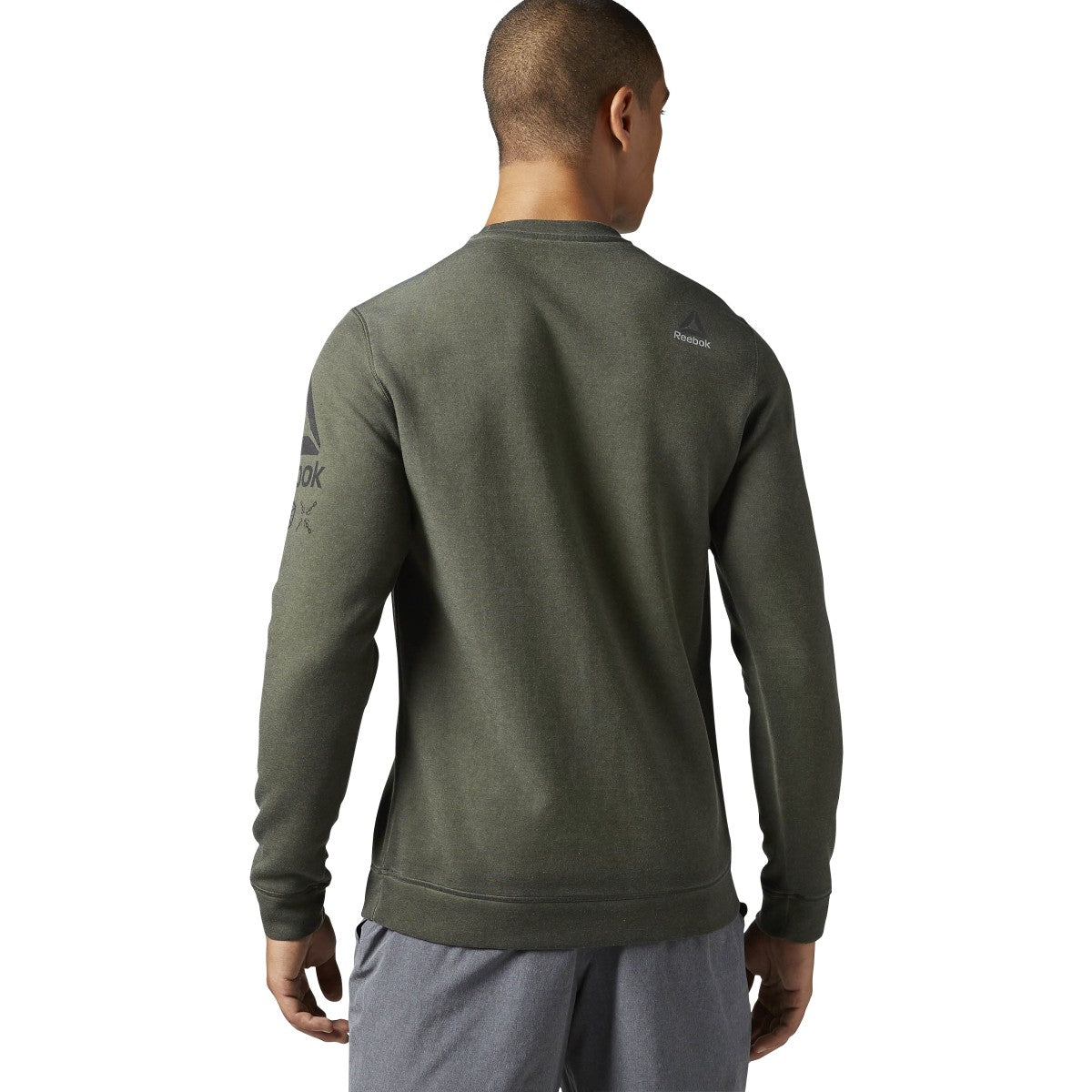[BK3992] Mens Reebok QuikCotton Crew Sweater