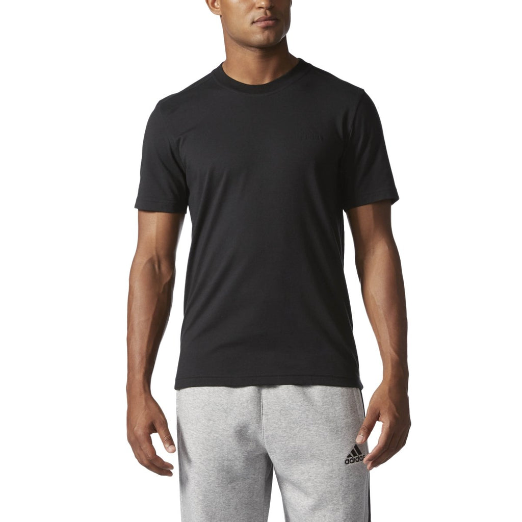 [BQ1543] Mens Adidas Essential Droptail 3 Stripe Tee