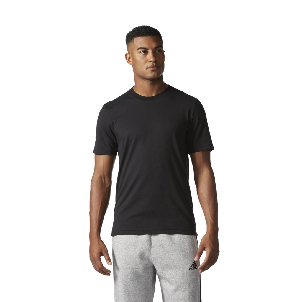 [BQ1543] Mens Adidas Essential Droptail 3 Stripe Tee