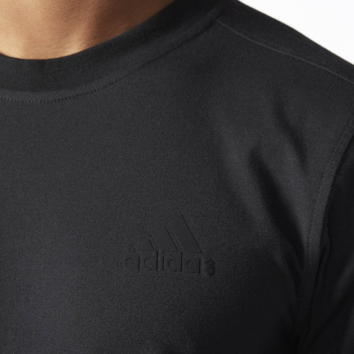 [BQ1543] Mens Adidas Essential Droptail 3 Stripe Tee