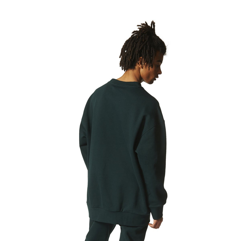 [BQ1810] Mens Adidas Adicolor Trefoil Crewneck