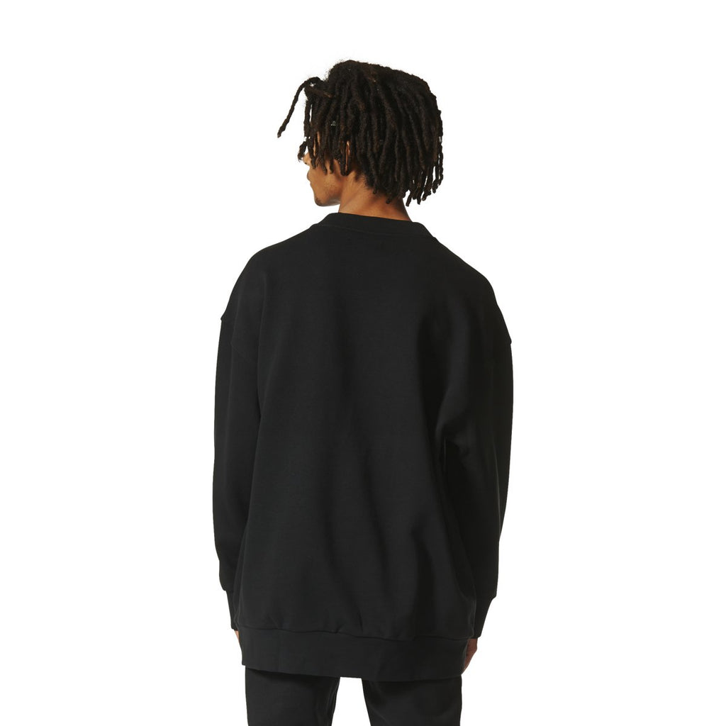 [BQ1814] Mens Adidas Adicolor Trefoil Crewneck