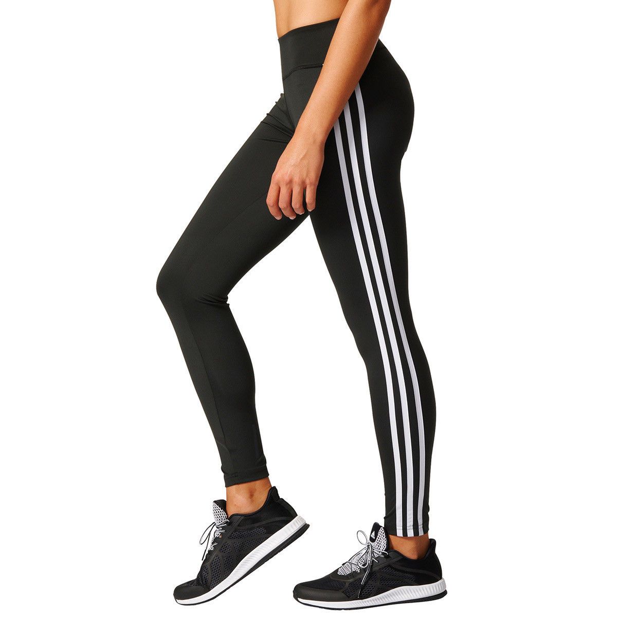 [BQ2072] Womens Adidas Designed 2 Move 3 Stripe Tight