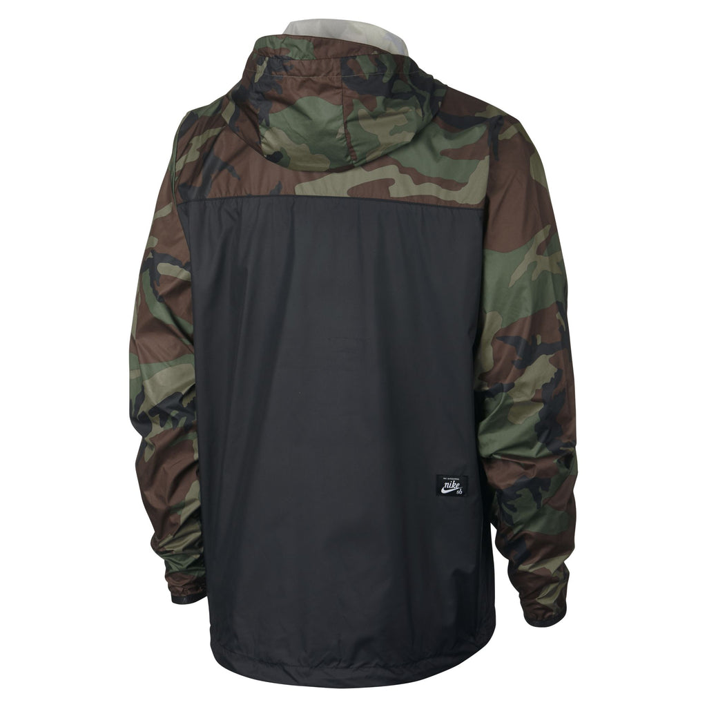 [BQ3455-222] Mens Nike SB Camo Skate Anorak Jacket